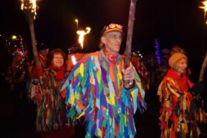 Wassail with torches